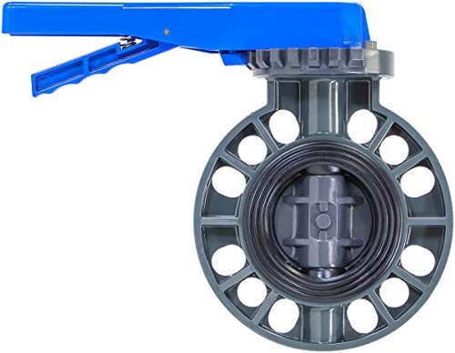 IrrigationKing RKLV3B PVC Butterfly Valve, 3"