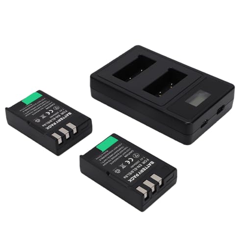 Kit de viaje con baterías de cámara Jiawu para capturar rutas con D5000 5