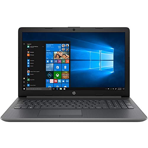 Image of HP 15-Inch HD Touchscreen Laptop, AMD Ryzen 5 3550H, 8 GB RAM, 256 GB Solid-State Drive, Windows 10 Home with DVD Drive (15-db1060nr, Chalkboard Gray)