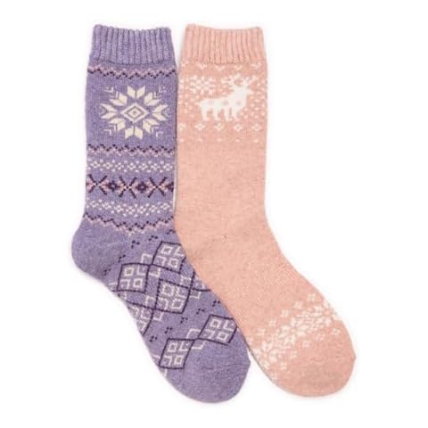 MUK LUKS Women's Wool Socks Cover