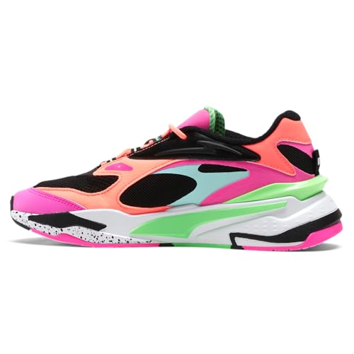 PUMA Womens Rs-Fast Lace Up Sneakers Shoes - Black - Size 8 M3