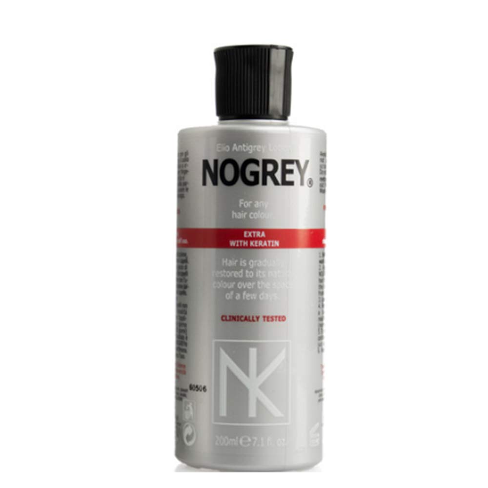 LOZIONE PER CAPELLI ANTIGRIGIO CON CHERATINA NOGREY 200 ml PROFESSIONALE PER PARRUCCHIERE