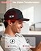 Red Light Cap for Hair: Rechargeable 2000mAh Cordless Heating Device, Multi-Mode Settings, No Noise, Portable Red Light Hat for Youthful Confidence (Black)
