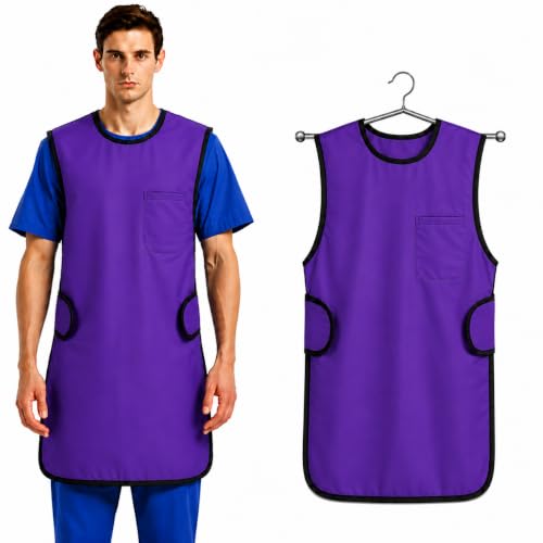 Image of 0.5mmpb Xray Lead Apron for Xray with Thyroid Shield Collar,Lead Gown,Dental Xray Shield