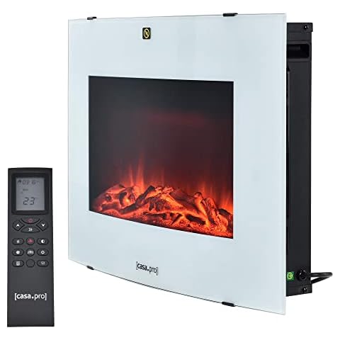 casa.pro Chimenea eléctrica con Animación de Fuego Cover