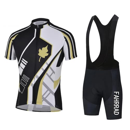 Maillot de cyclisme pour homme short rembourré en gel vêtement été confortable M
