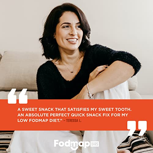 Fodmazing Fodmap Bars, Low Fodmap Protein Bar, Made with Four Simple Ingredients, Gut Friendly IBS Friendly Snacks, Amazing Taste, Fodmap Approved (12 Count, Dark Chocolate Peanut Butter)