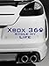 Adesivo divertente per auto con scritta in lingua inglese "Stole my life" per Xbox 360 (blu reale)