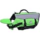 VIVAGLORY Front Float Schwimmweste Hund, Hundeschwimmweste für Bootfahren, Schwimmweste with Kopfstütze, Auftrieb & Schwimmhilfe, M, Neon-Grün