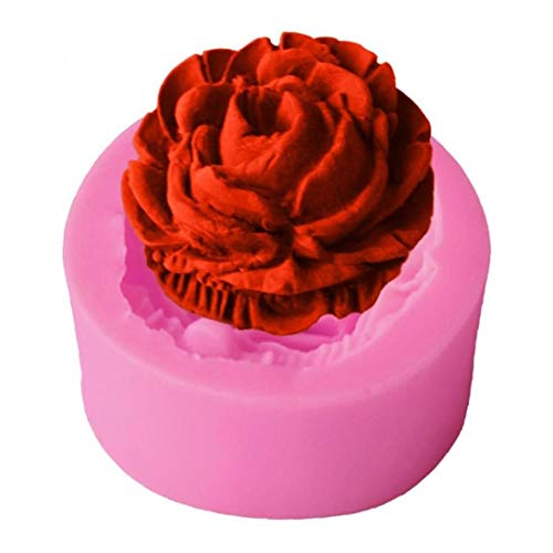 Zonfer 1pc Rose Fleur Outils Silicone Plateau Gâteau pour Gâteau