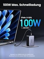 UGREEN Nexode USB C Ladegerät 100W Mini, GaN Charger, 3-Port, PPS Netzteil – Ansicht 2