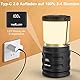 Tavaler Camping Laterne 8000 mAh Akku USB C Aufladbar Campinglampe mit LED Batterieanzeige Bildschirm Camping Licht IP65 Wasserdicht Campingleuchte für Wandern Outdoor, Notfall, Power Bank