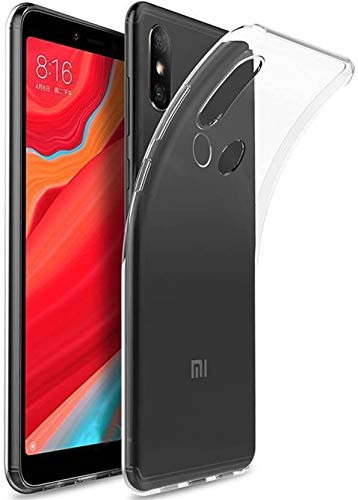 Image of Case Creation New Xiaomi MiA2 Premium Imported 0.3mm Crystal Clear Totu Silicone Transparent Flexible Soft Corner Protection with TPU Slim Back Case Color Variation Cover for Xiaomi MiA2