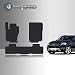 ToughPRO Mercedes-Benz GLE Class Floor Mats 4pcs Set- All Weather - Heavy Duty - Black Rubber - (2016-2017-2018-2019)