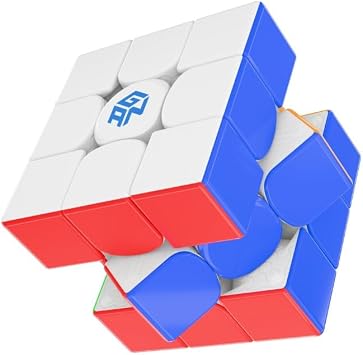 Bukefuno GAN 15 Maglev UV 3x3 Magnetic Magic Cube Speed Puzzle GAN15 Maglev UV 3x3 Stickerless Cube Magic GAN15 M UV 3x3x3 Gans 56mm Cubes 2024 Flagship UV Coated Glossy