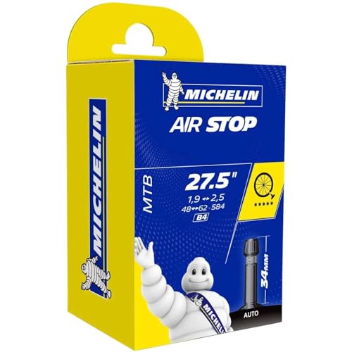 Michelin Airstop B4 - MTB Camera d'aria, Nero, AV