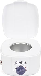 Satin Smooth Professional Single Wax Warmer for Hair Removal – SSW12C, Compact Wax Heater with Adjustable Temperature Control, Ideal for All Waxing Types