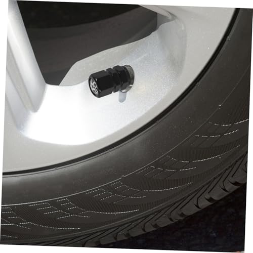 GLEAVI 4 piezas Tapones de Válvula para Neumáticos de Aluminio para Automóviles, SUV, Motocicletas con Estampado Leopardo miniatura 3