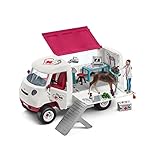  Schleich 42370 - Mobile Tierärztin mit Hannoveraner Fohlen