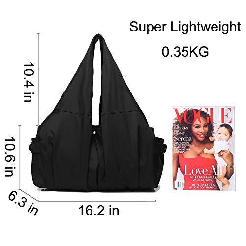 Bolso de hombro impermeable para mujer, amplio y liviano miniatura 5