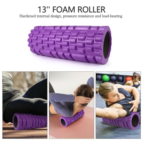 5-in-1-Foam-Roller-Set-Trigger-Point-Foam-Roller-Patented-Massage-Roller-Stick-Massage-Ball-Stretching-Strap-for-Deep-Tissue-Massager-for-Muscle-Pilates-Yoga-Whole-Body