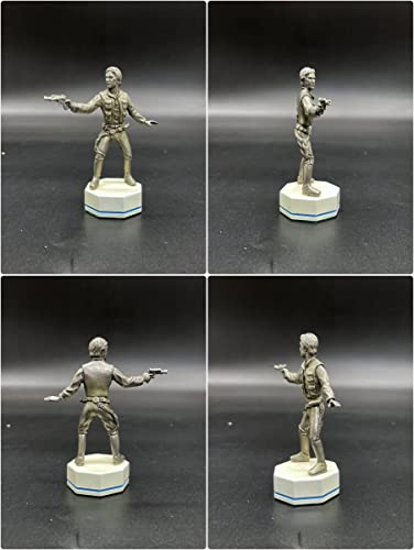 STARWARSスターウォーズ ジェダイの帰還 ダイキャストメタル チェスピース 共和国軍 ビショップ ハン・ソロ @超レア 海外製