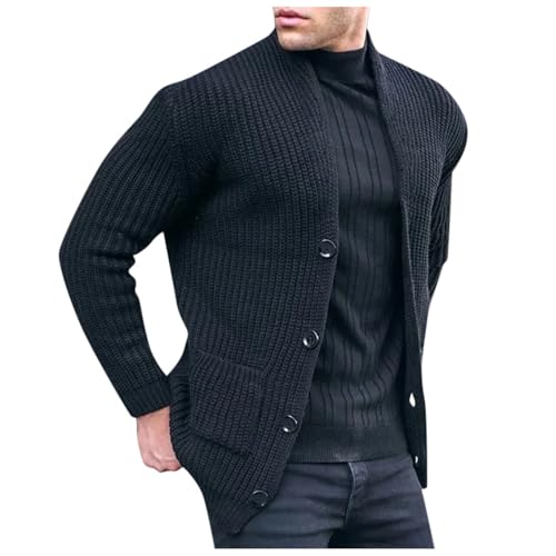 Cardigan en tricot de costume pour homme en maille premium