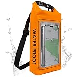 Genérico Estanca | Mochila Flotante De Capacidad 2L | Impermeable para Kayak con Correa Desmontable - Natación Senderismo Playa