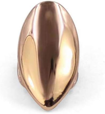 Miniatura 3 de EXCEART 3 unids tapa de dientes individuales Hip Hop dientes llanos Brace Grills Brace oro oro rosa diente vampiro colmillo tapa de chapa para