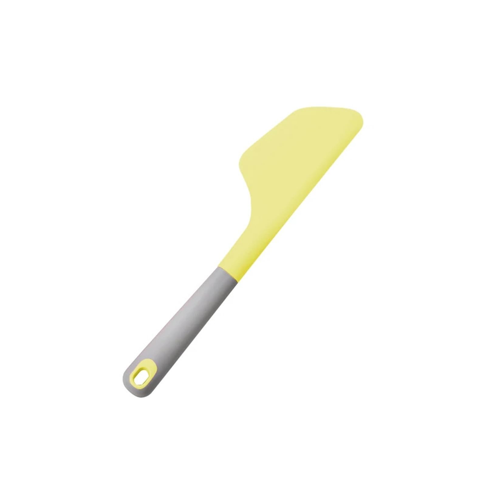 Raschietto for crema da 34 cm Spatola for burro Spalmatore for biscotti Pasticceria(Yellow)