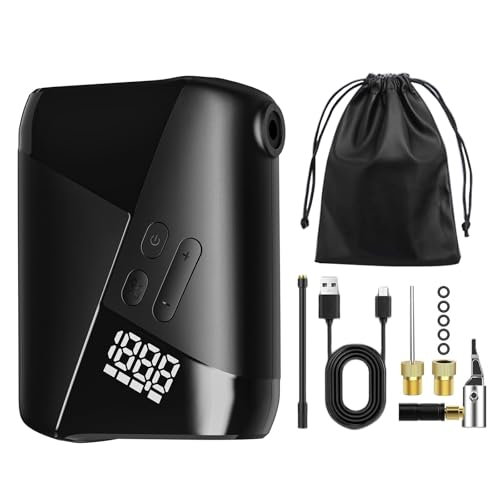 150PSI 電動小型自転車ロードバイクタイヤインフレーターポータブルポケットバイク 150PSI 空気使いやすい電動自転車タイヤ