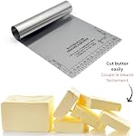 Starfrit Gourmet - 2-in 1 Scraper and Butter Measurer - Pastry/Dough Scraper - Butter Ruler - Stainless Steel