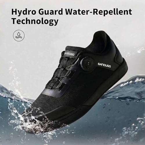 Image of MTB Mountain Bike Shoes for XC /Enduro /DH Cycling, Speed Lace Dial System Stability(Flat Pedal /Clipless Version)