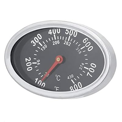 Fdit Stainless Steel BBQ Smoker Grill Thermometer Outdoor Cooking Tools Temperature Gauge 430?