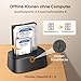 UGREEN Festplatten Dockingstation, USB 3.0 HDD Docking Station für 2,5''/3,5'' SATA HDD & SSD, 5Gbps Dual Bay Festplatten Adapter unterstützt Offline-Klonen und UASP