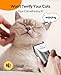 oneisall Cat Clippers,Quiet Cat Hair Trimmer for Matted Hair,Rechargeable Cat Grooming Supplies for Thick/Curly/Fin Hair,Cordless Cat Grooming Kit
