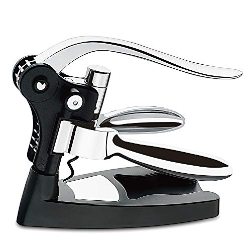 Saca Rolhas Profissional, Acessórios de Vinho, Preto, Aço Inox, Brinox