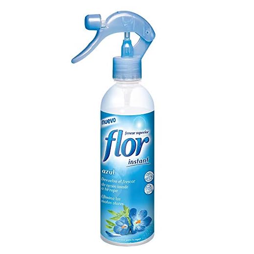 Flor Instant Perfumador para la ropa, fragancia azul