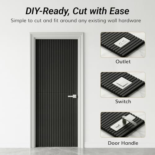 Image of TONOR Dual-Layer Thickened Acoustic Wall Panels-4 Pack 47.2 inchx23.6 inchx0.72 inch