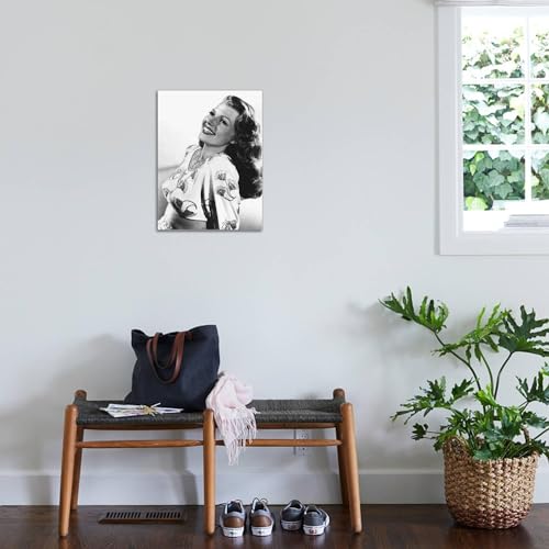 ART.COM Stretched Canvas Print GILDA, 1946 directed by CHARLES VIDOR Rita Hayworth (b/w photo), 18" x 24" by ART.COM - Used condition - US$85.24