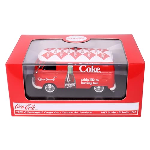 Modelo a escala 1:43 Volkswagen Cargo Van Coca-Cola miniatura 3