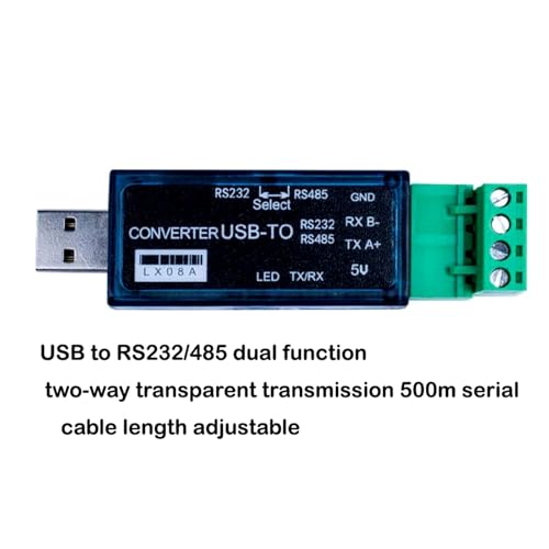 Convertidor USB a RS485 RS232 evita pérdidas de datos en automatización industrial 7