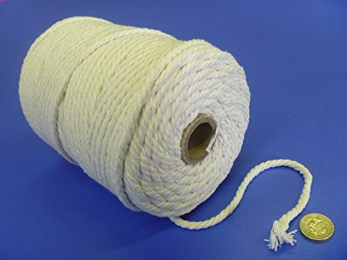 1 Kilo Cotton Piping Cord 6mm Approx 130 metres
