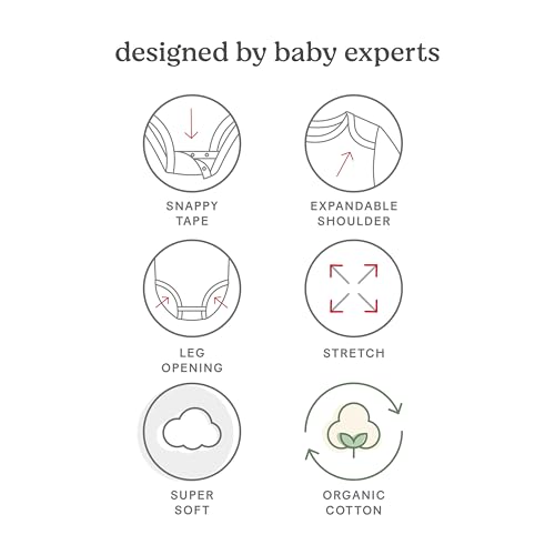 Image of HUGGIES Baby 5-pack Everyday Bodysuit