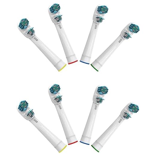 8 Cabezales de cepillo de recambio para Oralb, Dual Clean cabezales de cepillo de dientes eléctrico para Oralb Vitality Precision Clean, Floss, Whitening, Pro Smart, Genius Series y más