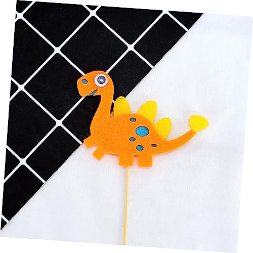 TEHAUX 8 Pçs De Inserção De Bolo Decoração De Frutas Decoração De Deserto Decoração De Animal Decora