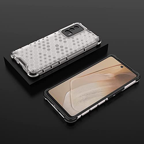 Image of Glasgow Back Case Cover Compatible with IQOO 7 5G (Stylish Design) - Transparent