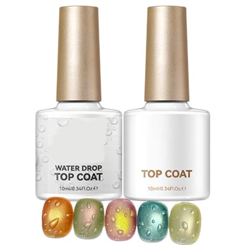 Gel Top Coat No Wipe Glossy Nail Finish UV LED Sealant