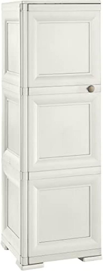 Tontarelli Omnimodus Multi-Purpose 1 Door, 3 modules, White, 40 x 47 x 125 cm