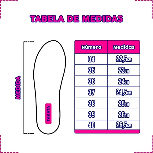 Sandália Feminina Casual Salto Baixo Quadrado Tiras AF3.06 W Cor:Branco;Tamanho:35;Genero:Feminino